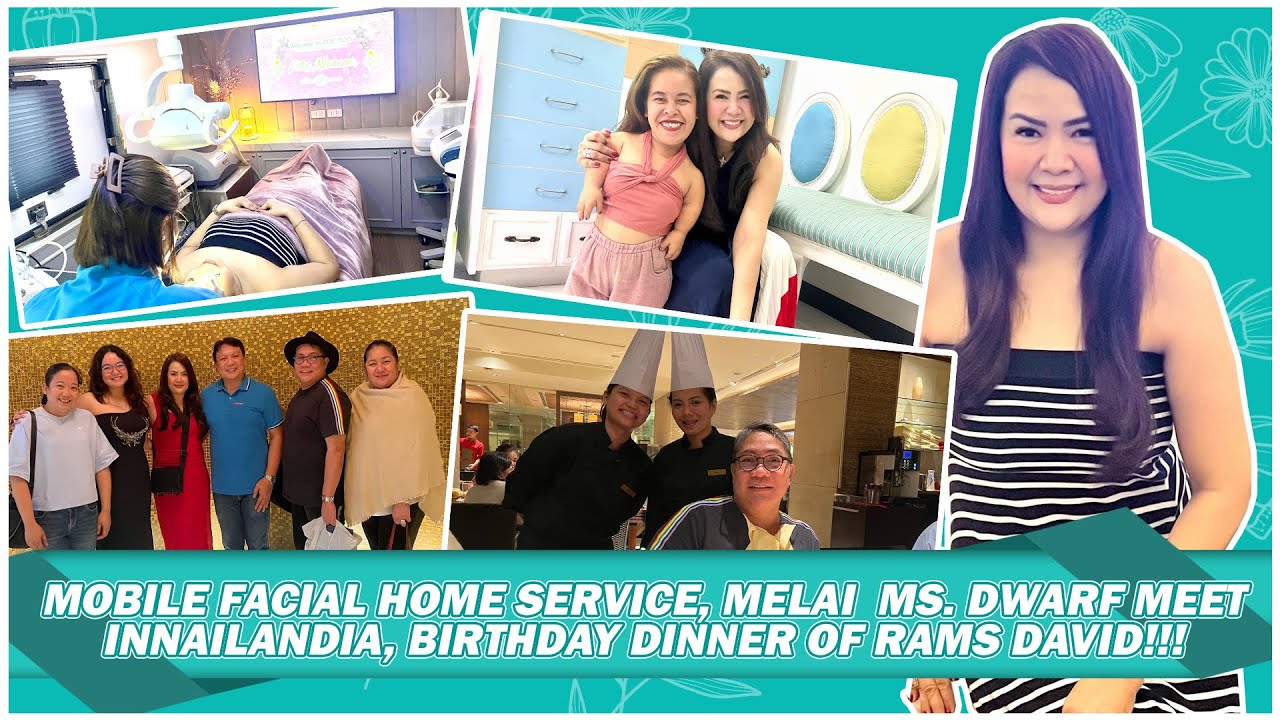 A Week in My Life: Meeting Melai MissDwarf in NAILANDIA & Birthday Dinner of Rams David