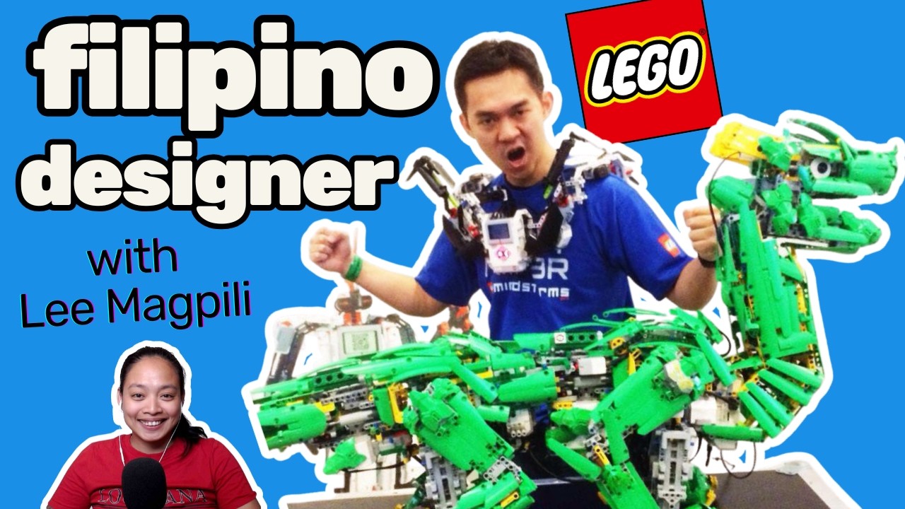 FILIPINO CREATIVE SENIOR DESIGNER AT LEGO | Filipina Life Abroad | English Podcast | Christine Ravn