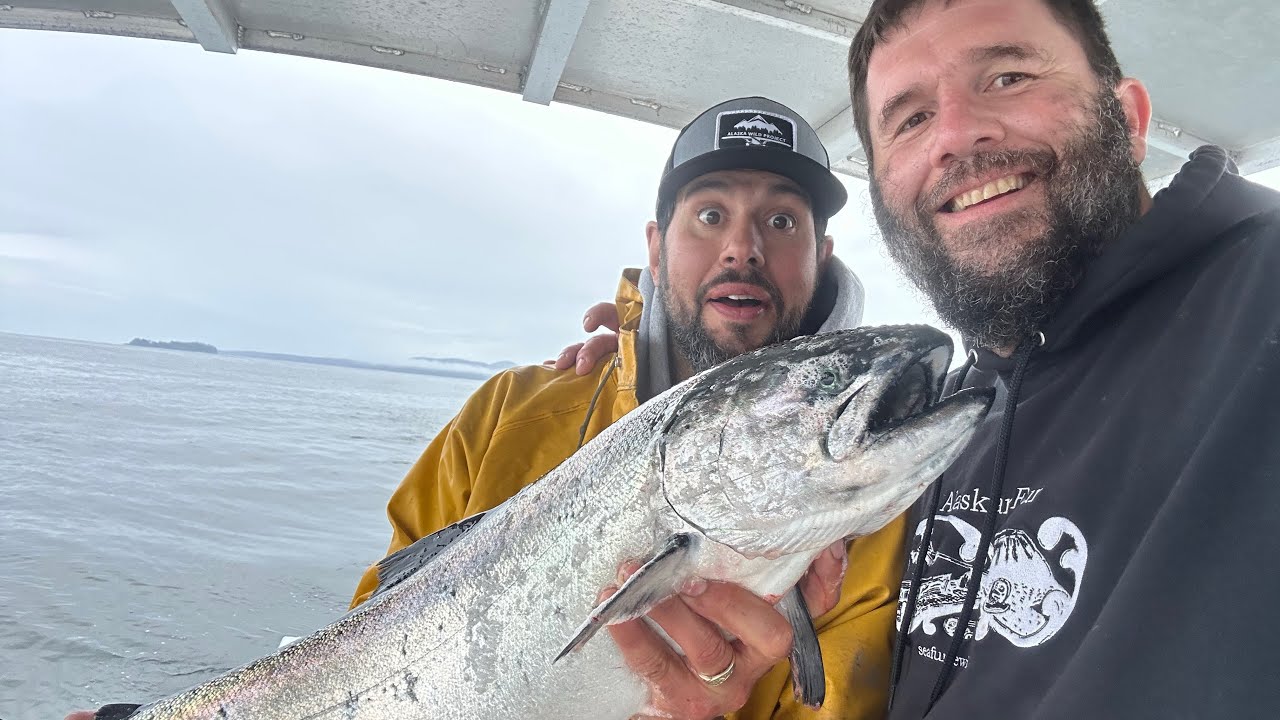 King Salmon Fishing in Sitka Alaska with Robert Miller