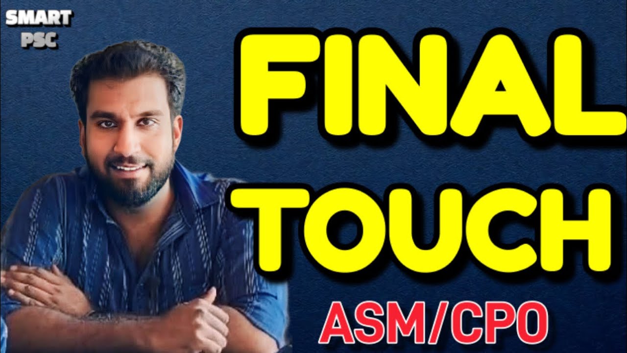 FINAL TOUCH ✅🔥 | ASM/CPO🎯