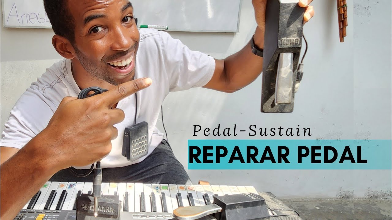 Arreglo PEDAL SUSTAIN TECLADO, fácil y económico