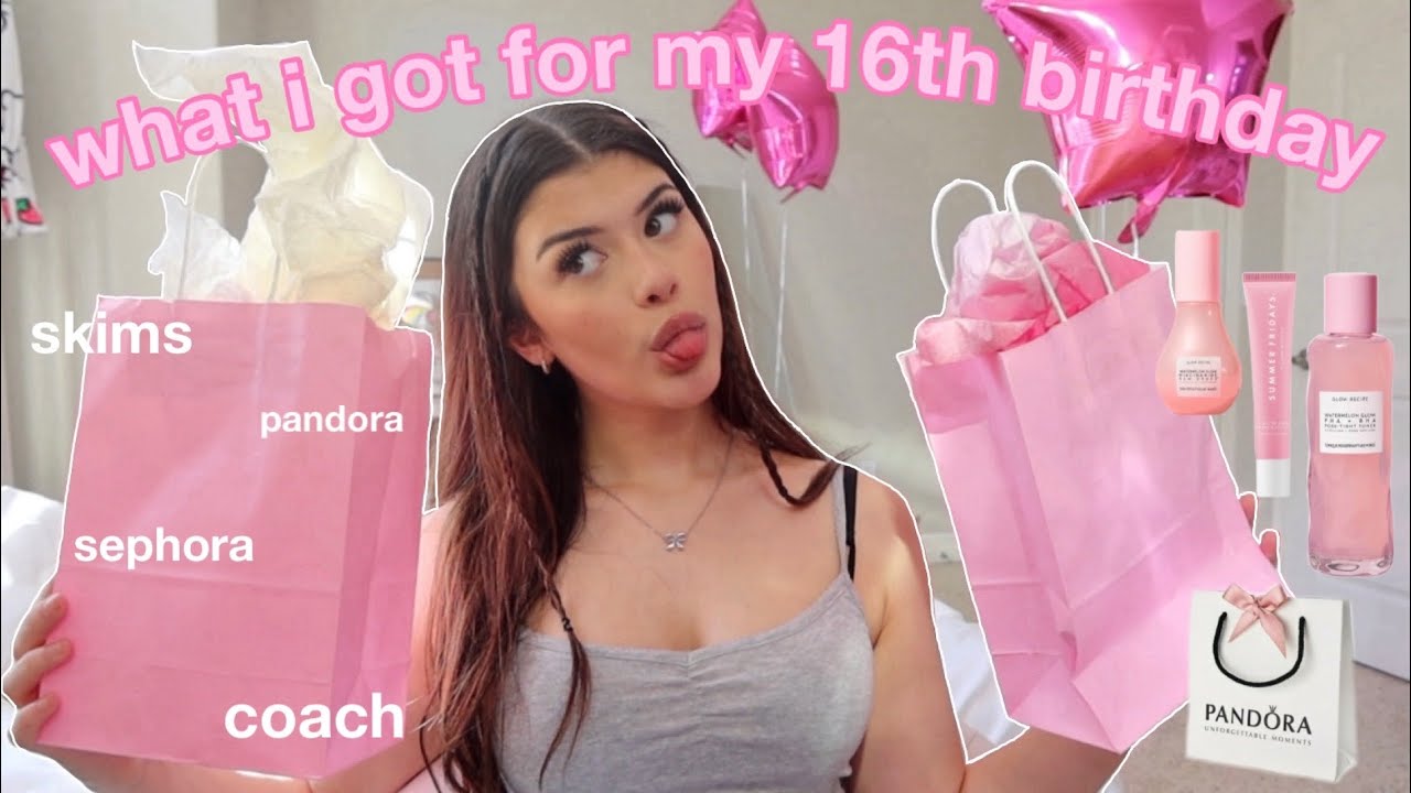 WHAT I GOT FOR MY 16TH BIRTHDAY HAUL ♡