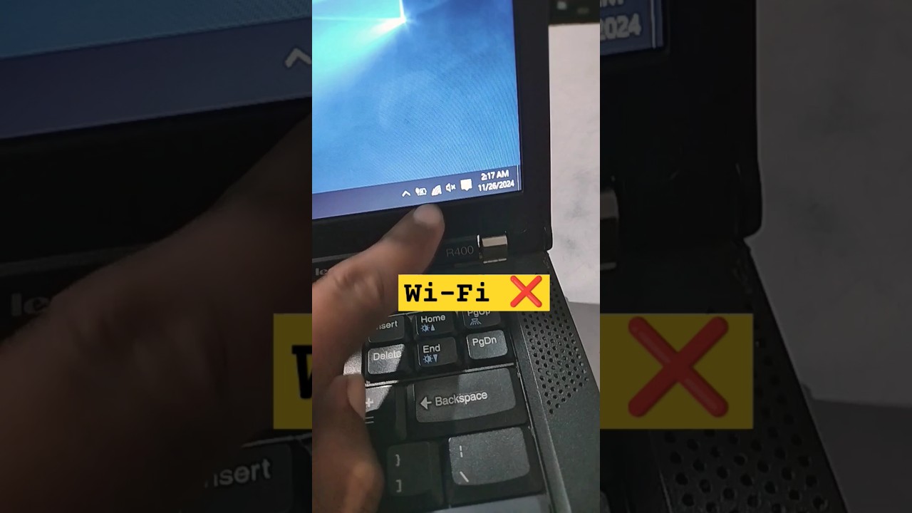 Lenovo ThinkPad R400 Series Laptop Wi-Fi Not Connecting Problem#macnitesh#keyboardtricks#2024short