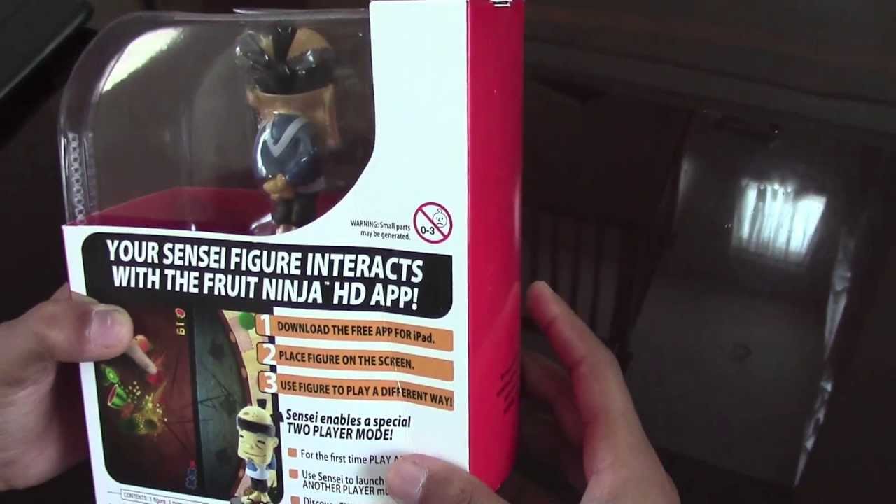 Fruit Ninja Apptivity with Sensei iPad game - unboxing and review