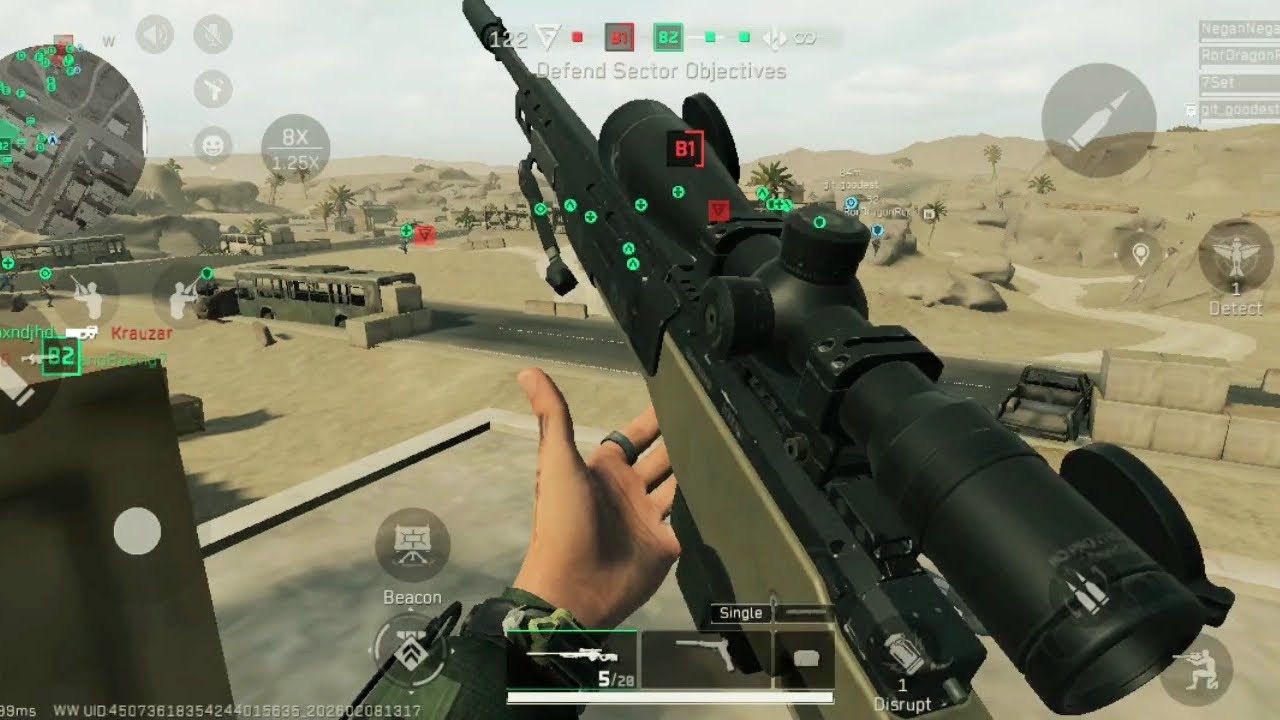 DELTA FORCE MOBILE. AWM.