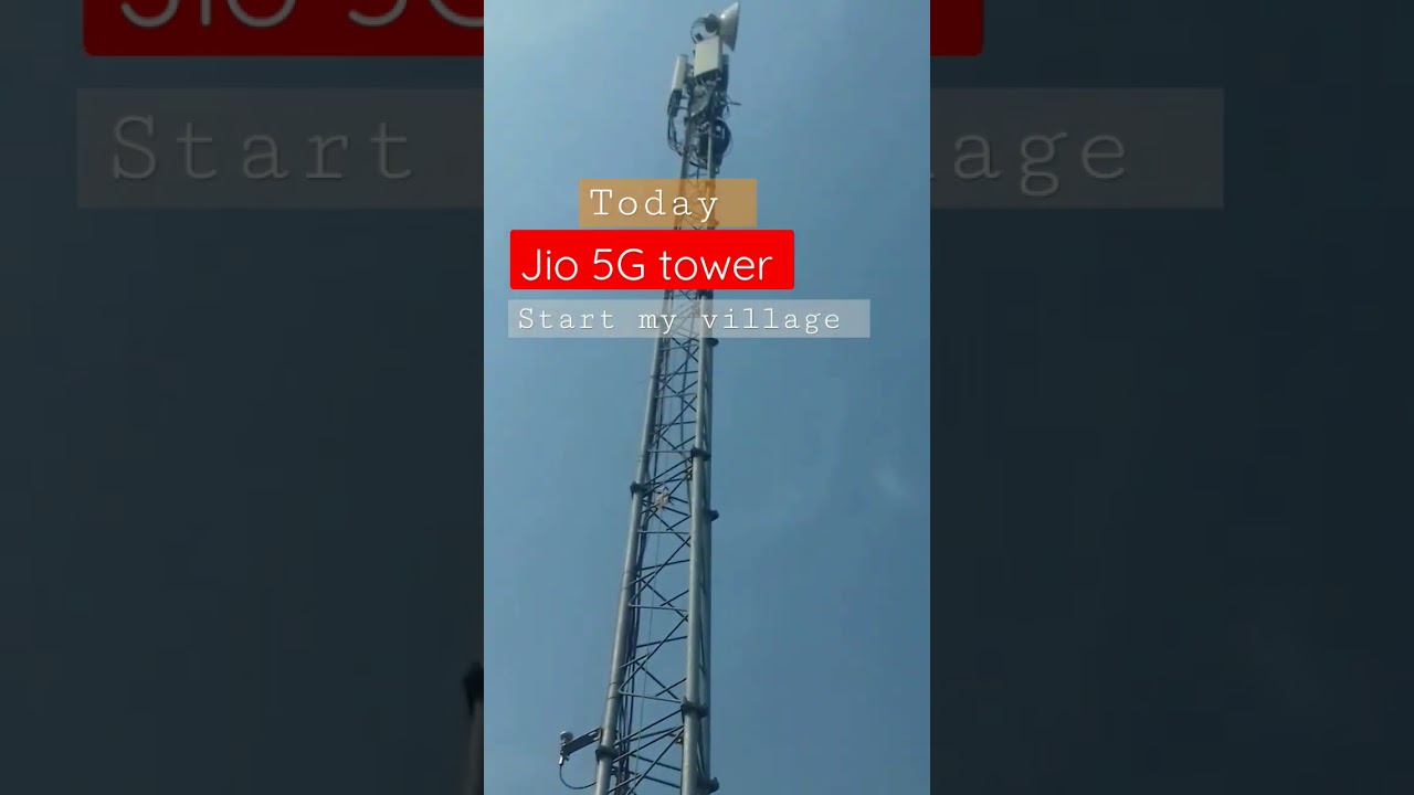 jio 5G tower