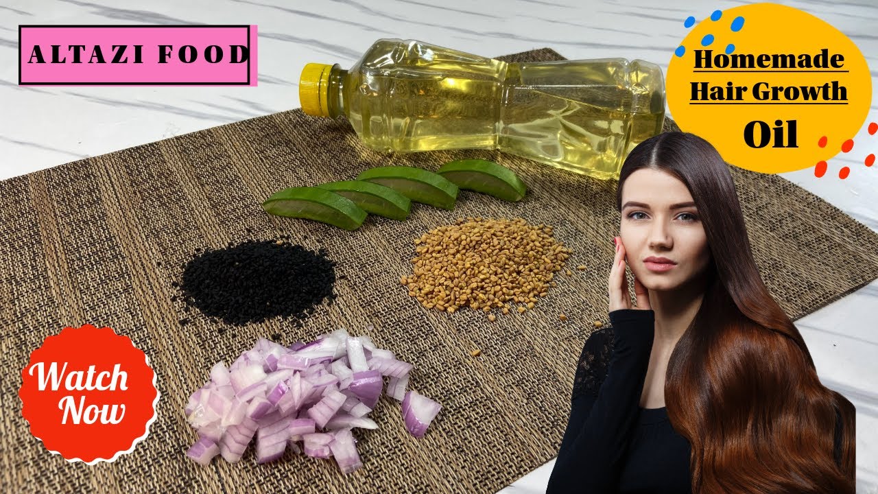 DIY Hair Growth Oil | Boost Hair Growth Naturally at Home