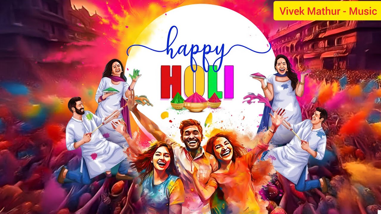 “Rangon Ka Junoon” 🌈🔥 | Happy Holi 2026 Party Song | VIVEK MATHUR – MUSIC 2026