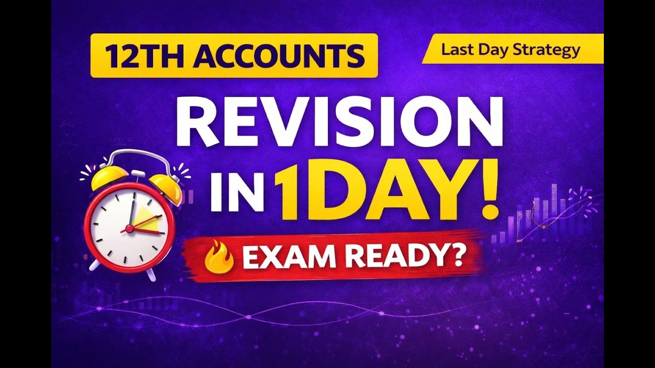 Revision Video Part 2- 12th Board Partnership Accounts