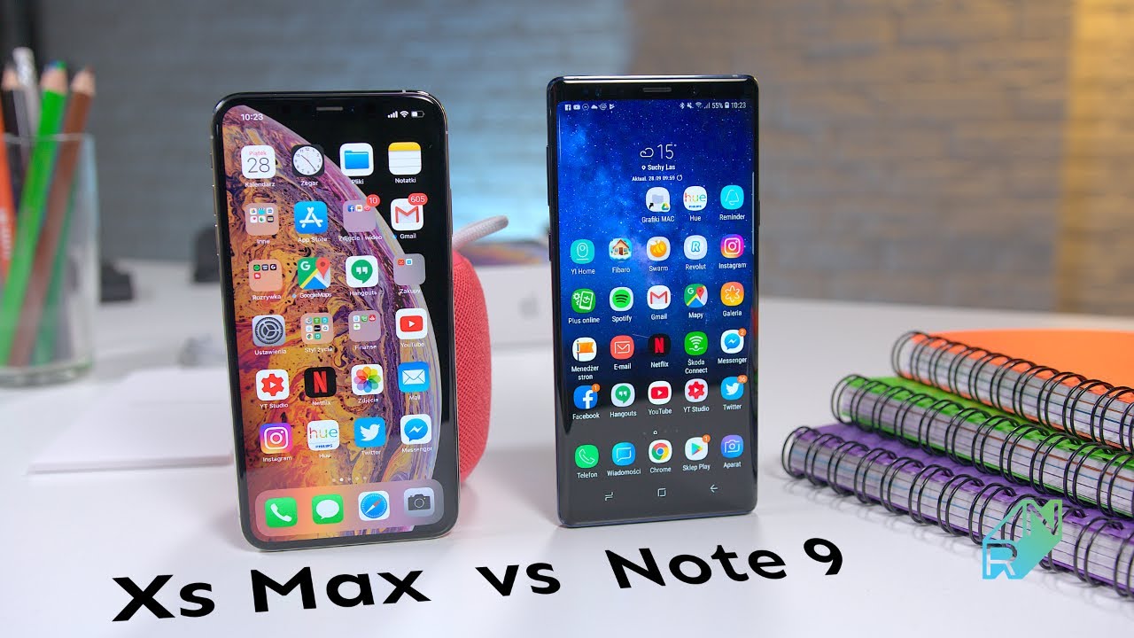 iPhone Xs Max vs Galaxy Note 9 Porównanie Który lepszy? | Robert Nawrowski