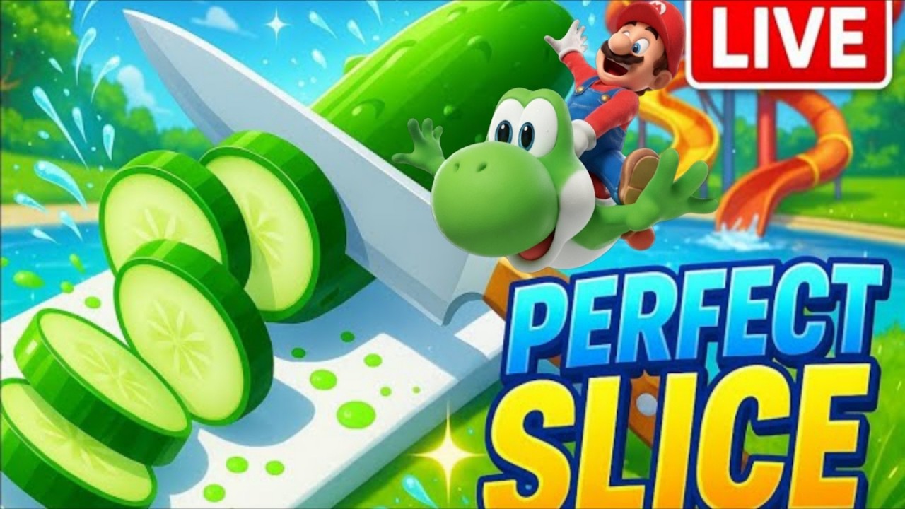 Live stream video 👍perfect slices fruit cutting gameplay #like #live #personalgrowth