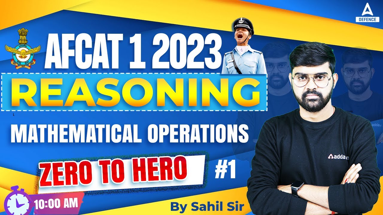 Mathematical Operations | AFCAT Reasoning | AFCAT 1 2023 Preparation