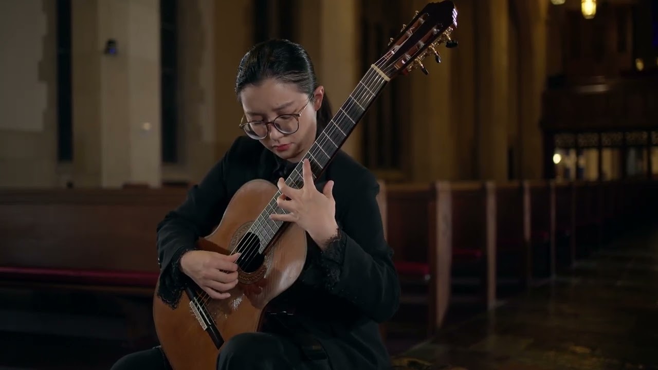 Hao Yang performs 