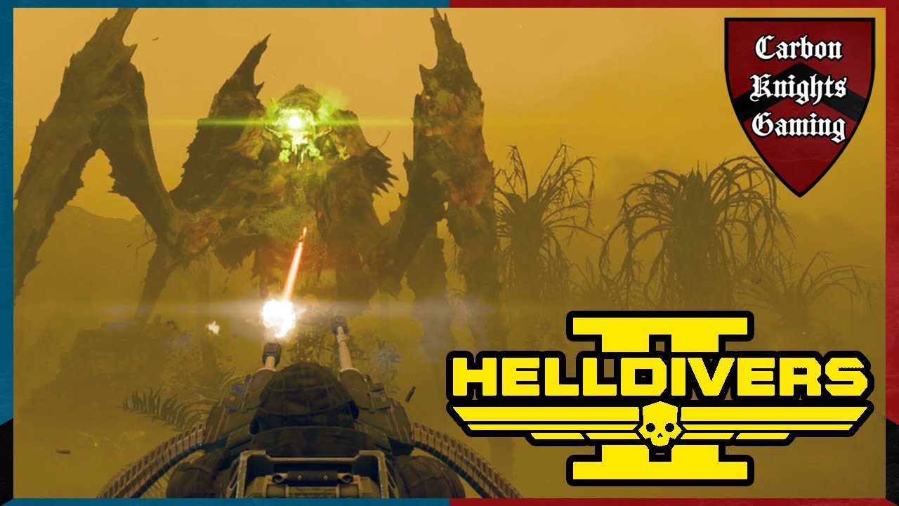 BILE TITANS EVERYWHERE! | HELLDIVERS 2 Funny Moments | Carbon Knights