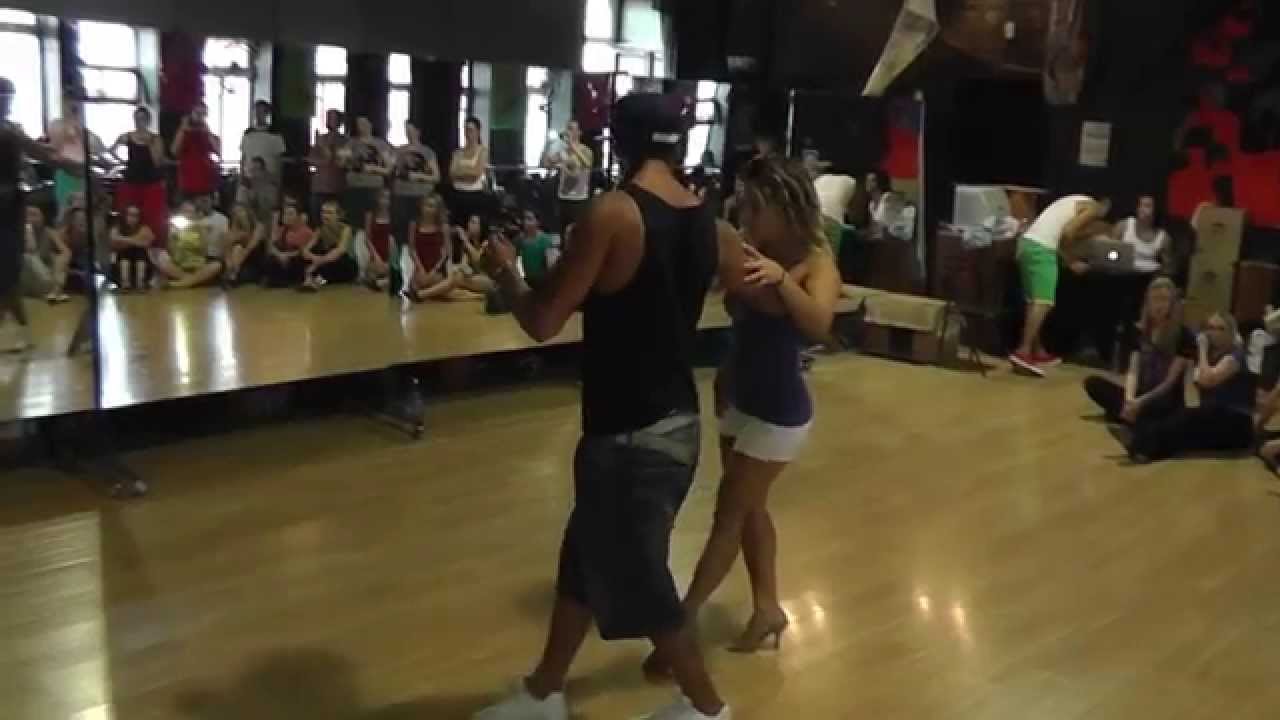 Dadinho & Aline - Zouk Modern Turns  07.06.14