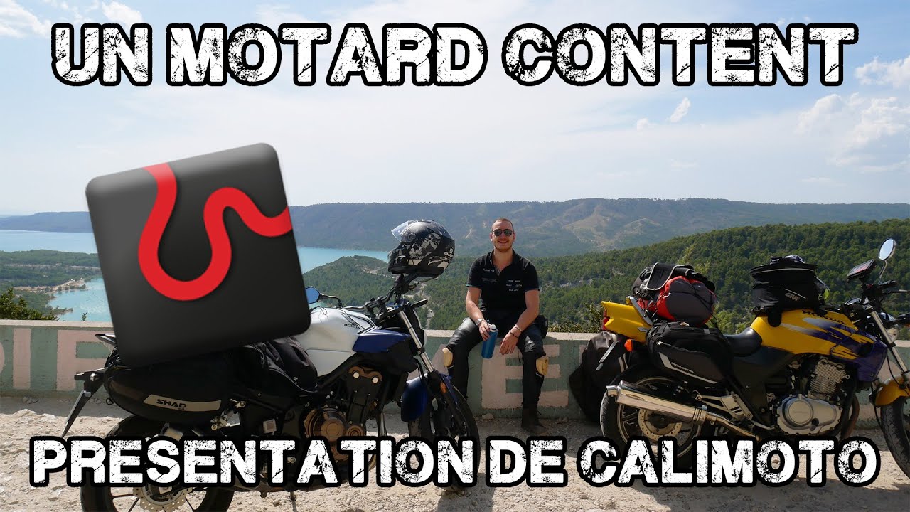 Un Motard Content - Présentation de CALIMOTO .. Et C'est Le Feu !
