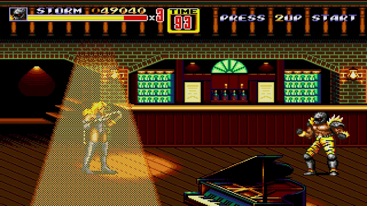 Streets of Rage 2 Enemies Mod! Storm Attempt Sega Megadrive  Genesis