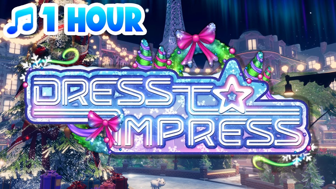 🎄 Dress To Impress Winter Lobby Music | 1 Hour Background 🎄