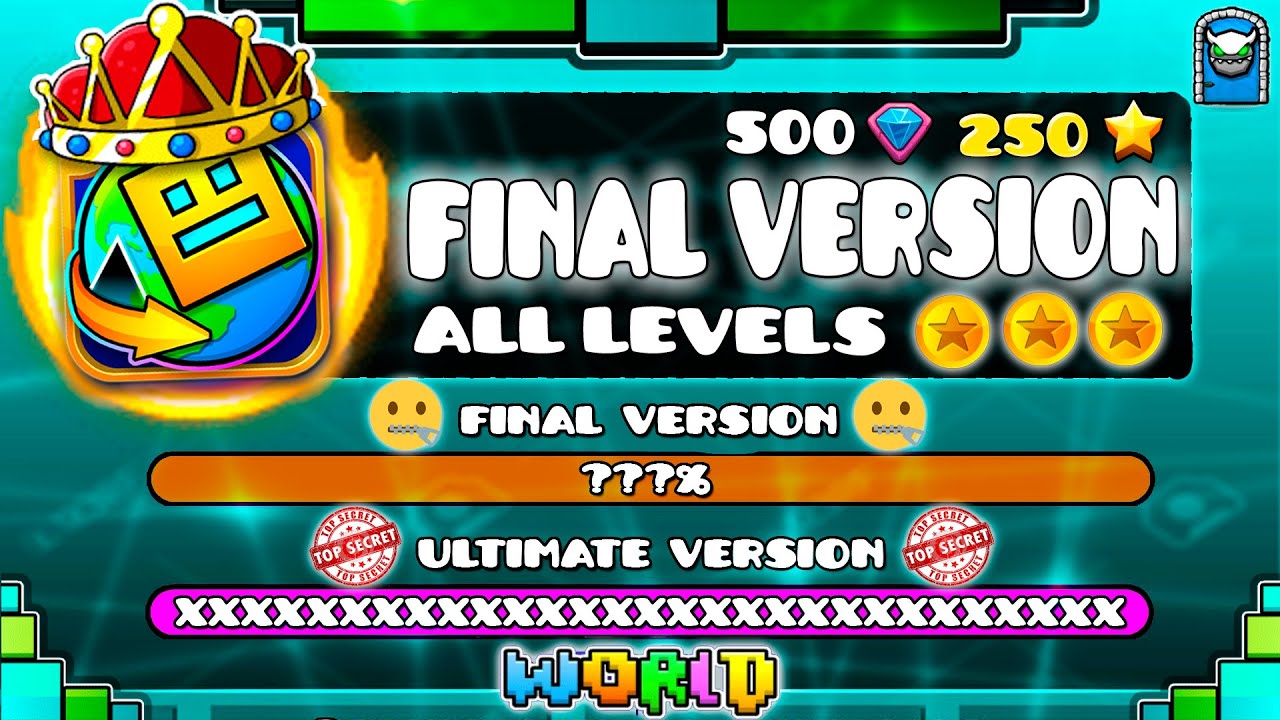 [REBIRTH LEVELS] All Geometry Dash World Levels in 
