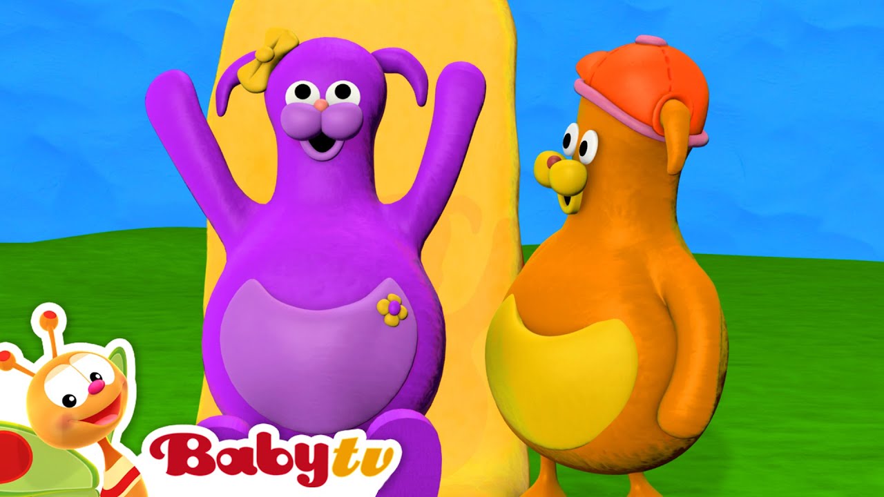 Nico & Bianca's Playground Fun 🎠 | Sliding & Riding Adventures @BabyTVSV