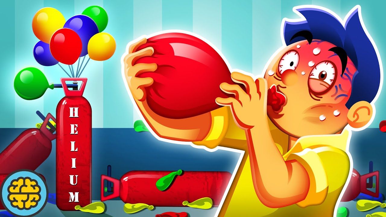 What If You Inhaled 100 Helium Balloons