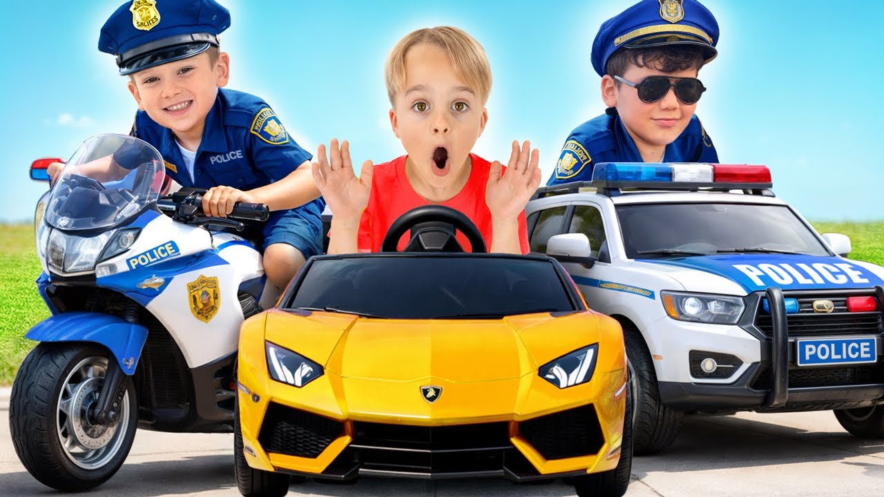 Mike i Alex &ndash; zabawna historia o policjantach na chodniku dla dzieci