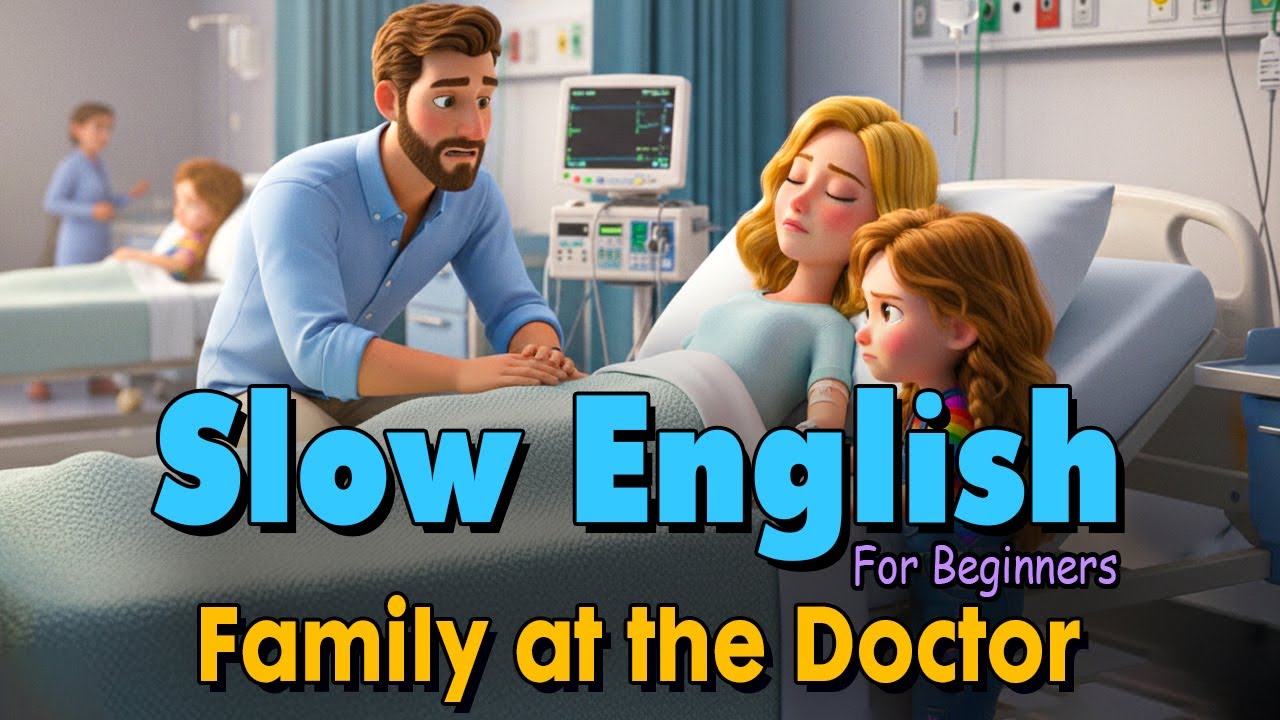 Going to the Hospital – Compilation | Easy English Listening Practice Story (A2 Level)