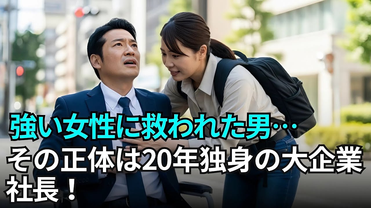 強い女性が事故に遭った男性を救う！まさか彼は20年間独身を貫いた大企業社長で、一目で彼女に夢中！
