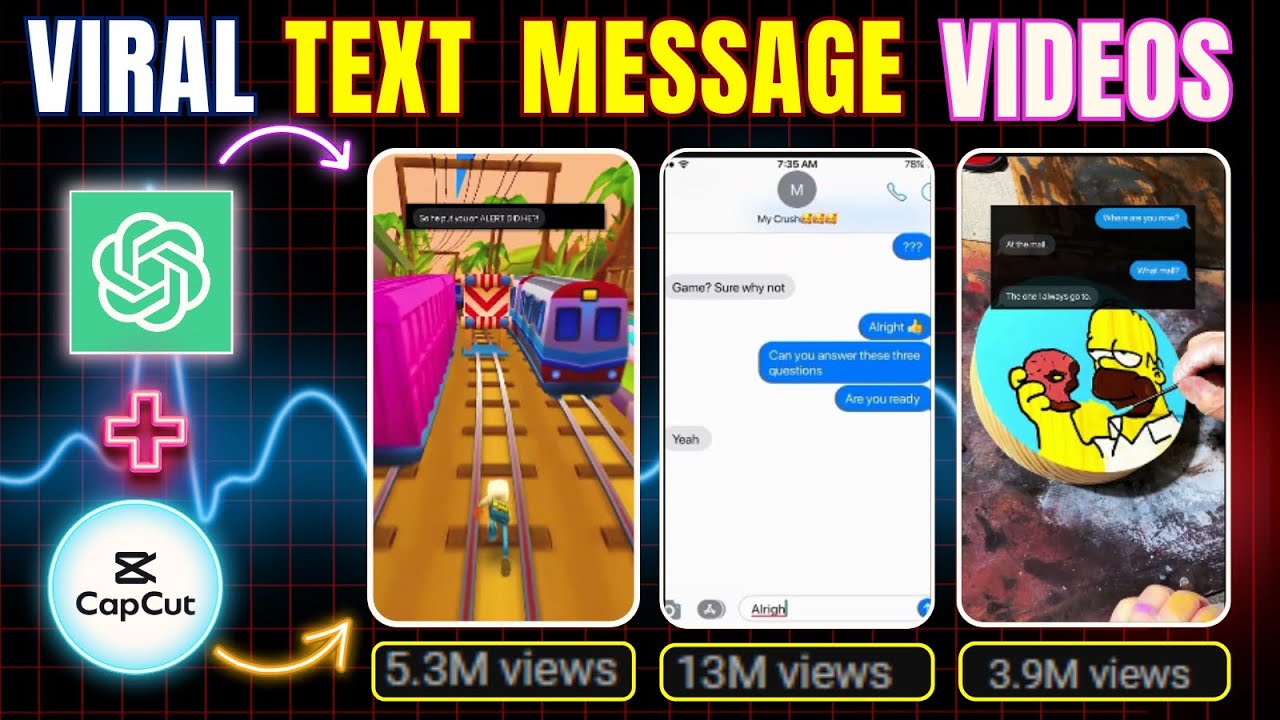 How to Make Viral Fake Text Message Stories using ChatGPT & CapCut