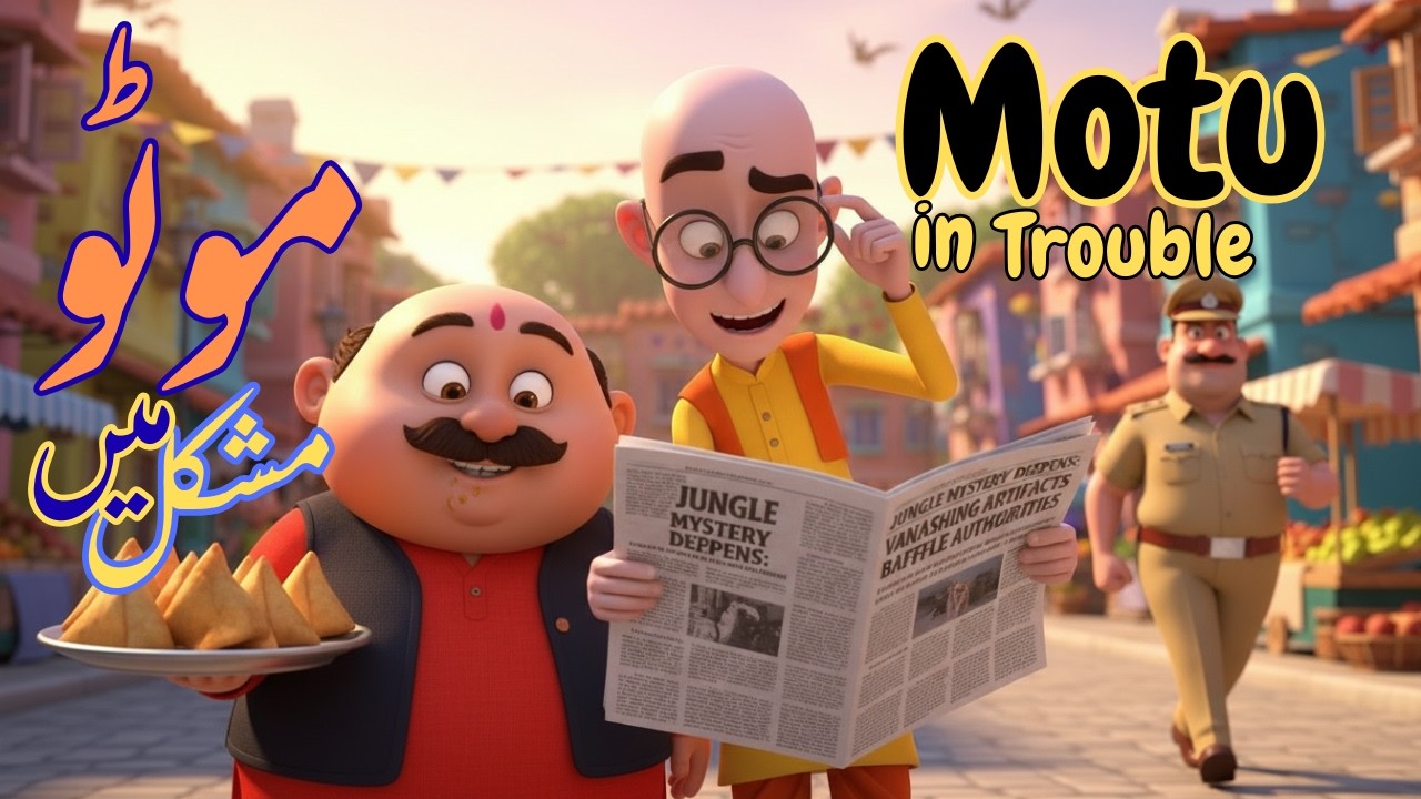 Motu & Patlu Jungle Adventure | The Samosa Mystery Mission | Full Cartoon Episode