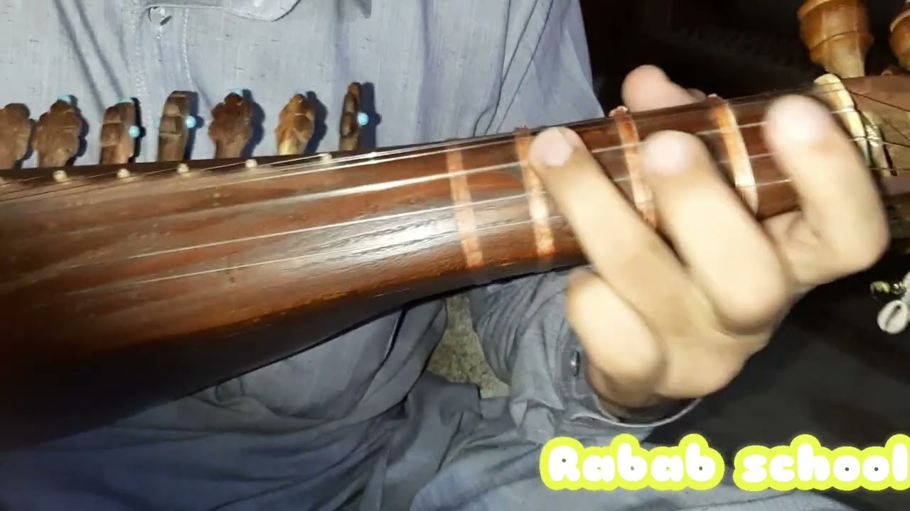 Rabab second sargam||rabab learning||pashtorabab||rababschool||afghan rabab||rababsargamslow motion