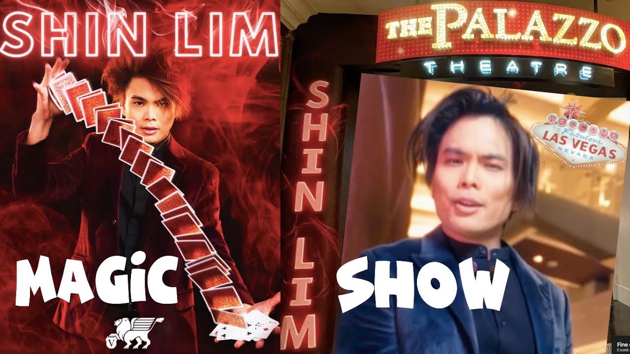 SHIN LIM MAGIC SHOW at THE PALAZZO VENETIAN  LAS VEGAS |HOTEL TOUR | AMAZING SHOW MAGIC