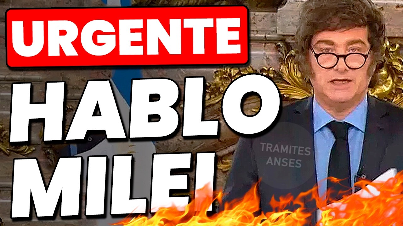 💥MILEI da GOLPE al BOLSILLO de JUBILADOS y PENSIONADOS