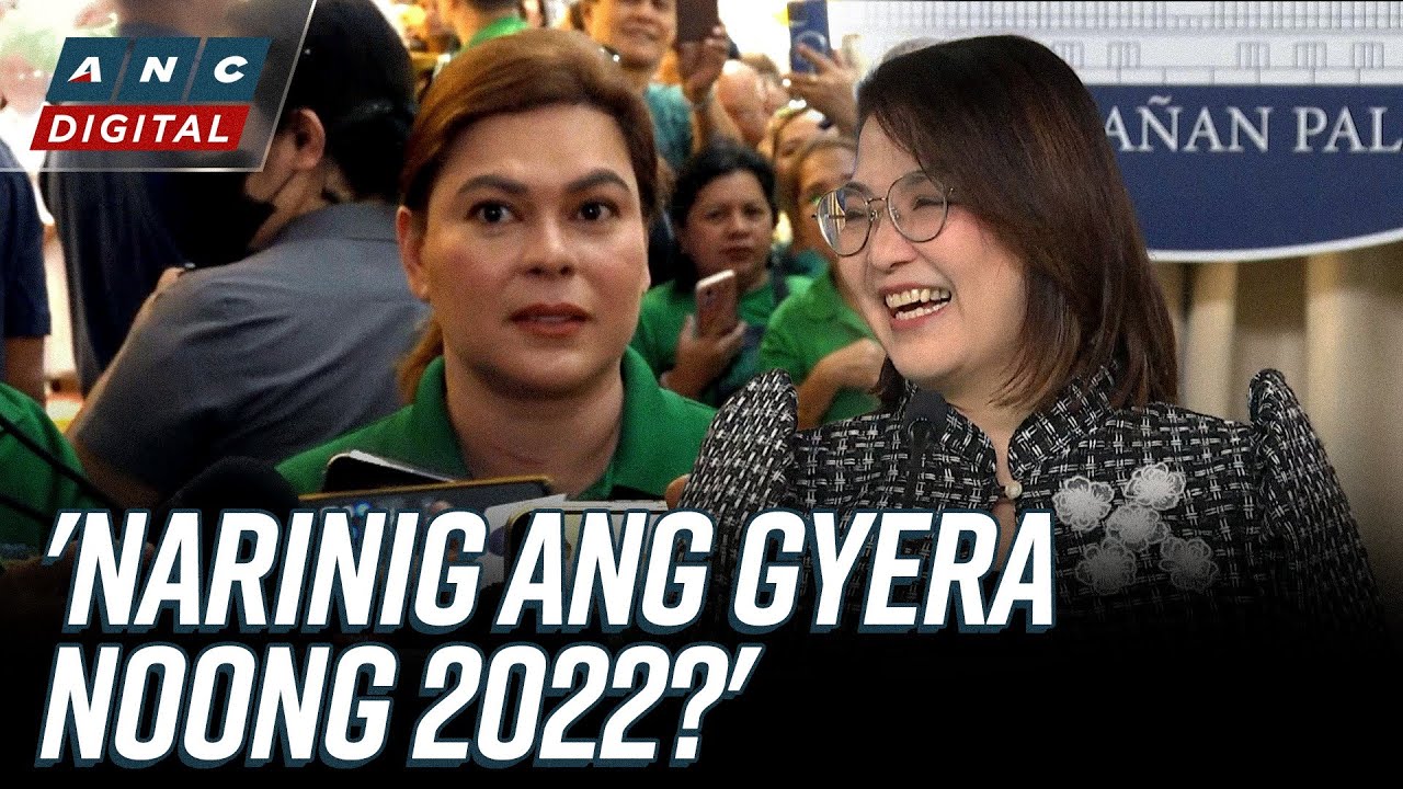 'May bolang kristal': Palace hits VP Sara for claiming she knew MidEast war in 2022 | ANC