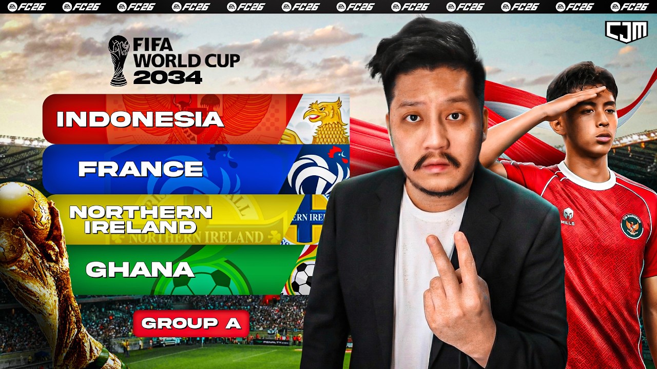 Jadi Pelatih Timnas Indonesia di Piala Dunia 2034