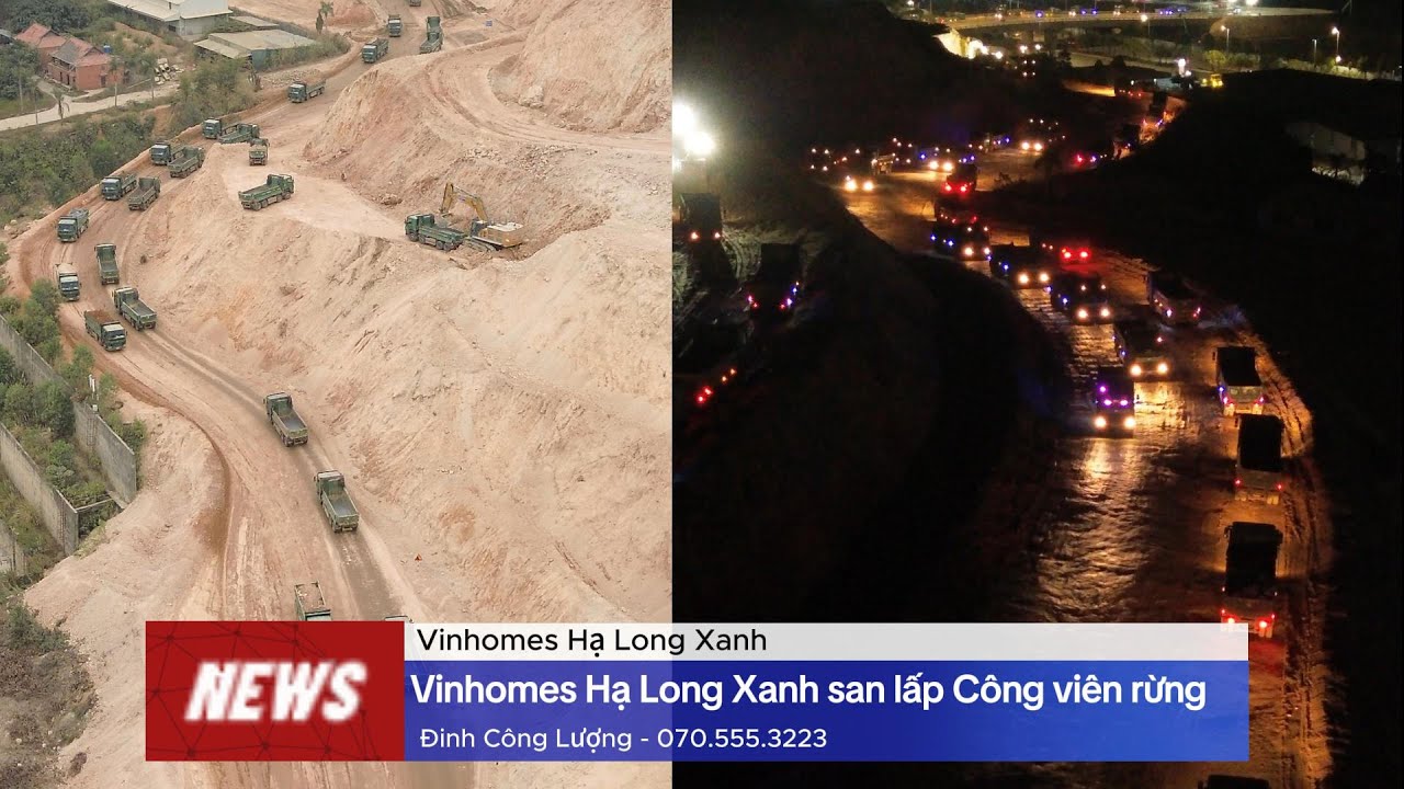 VINHOMES HẠ LONG XANH (VINHOMES GLOBAL GATE HẠ LONG) tăng tốc thi c&ocirc;ng &ndash; To&agrave;n cảnh tiến độ h&ocirc;m nay