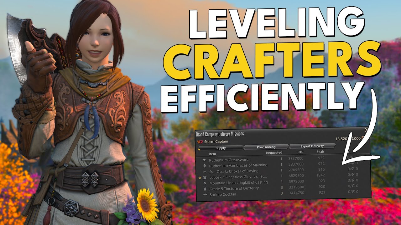 Dawntrail Crafter & Gatherer Job Leveling Guide (Level 90 - 100)