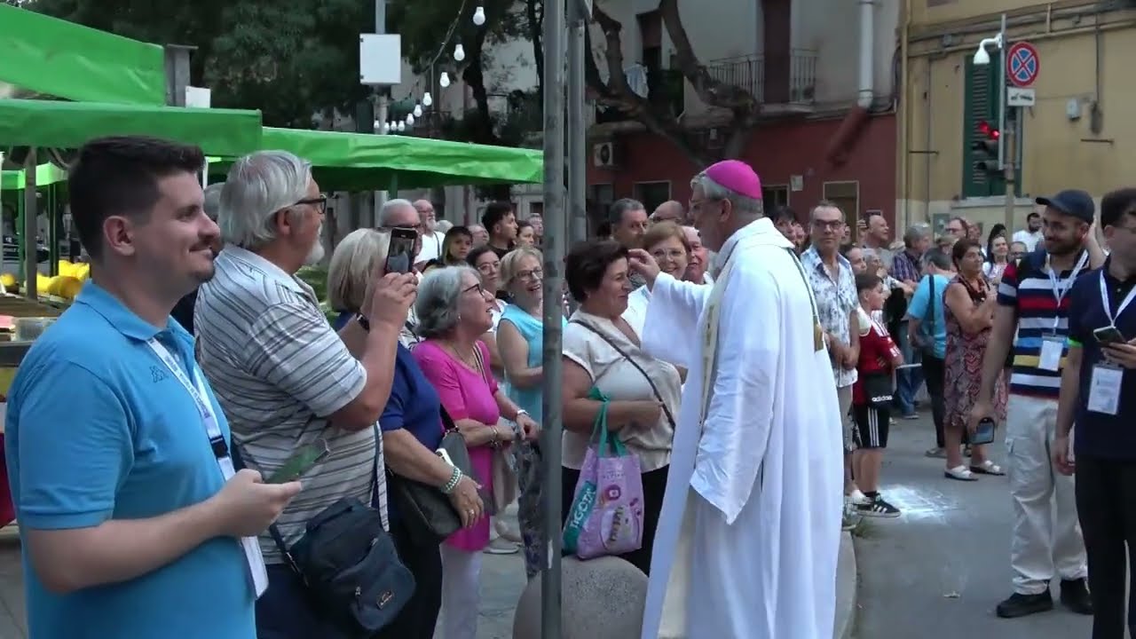 Foggia - La processione della Madonna dei Sette Veli