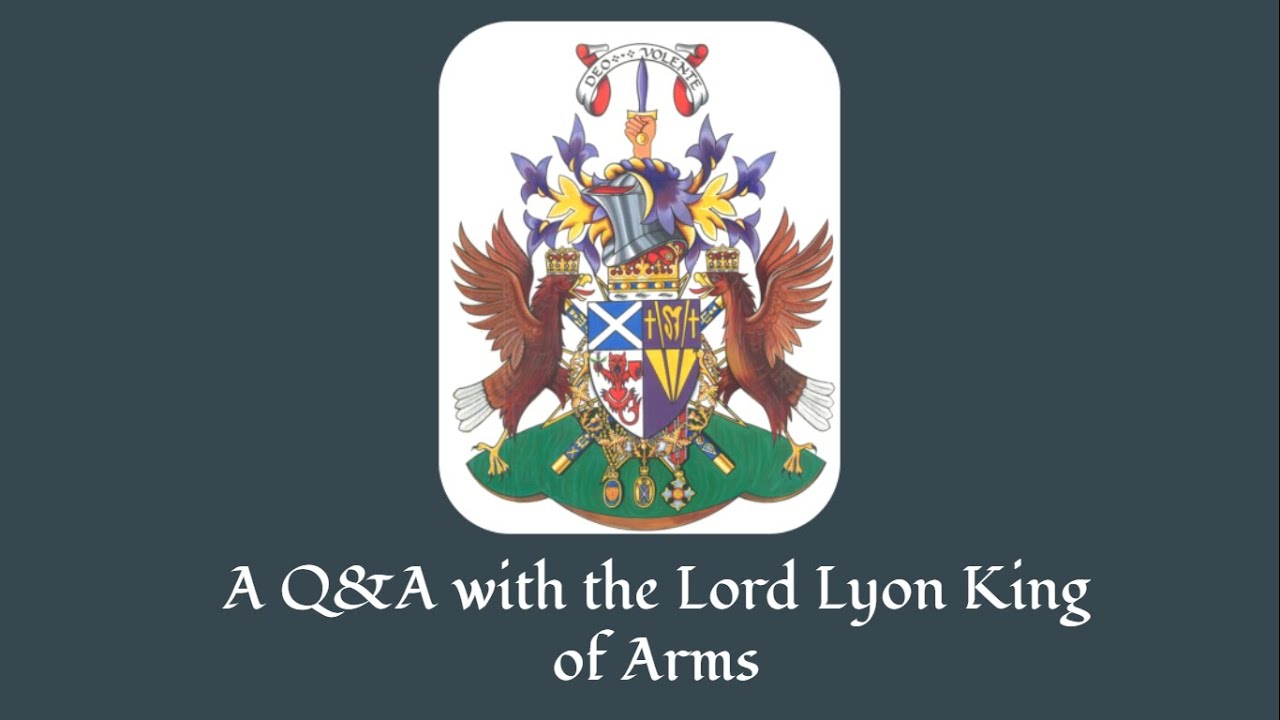A Q&A with the Lord Lyon King of Arms
