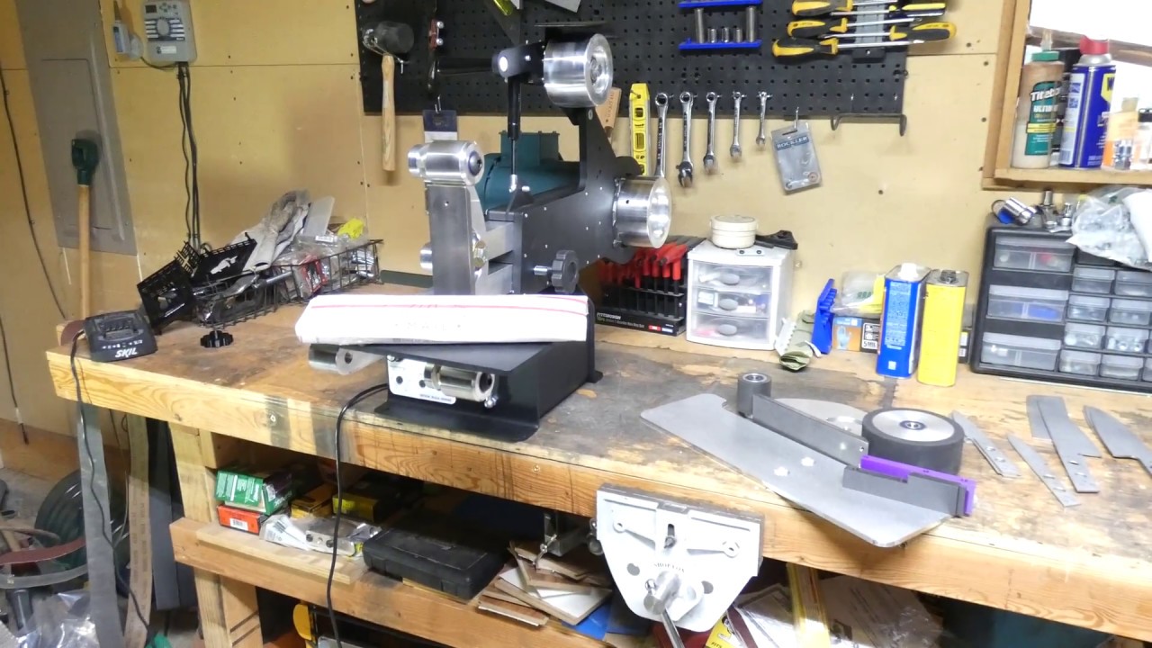 Black Fox ONE Standard 2x72 belt grinder and other offerings