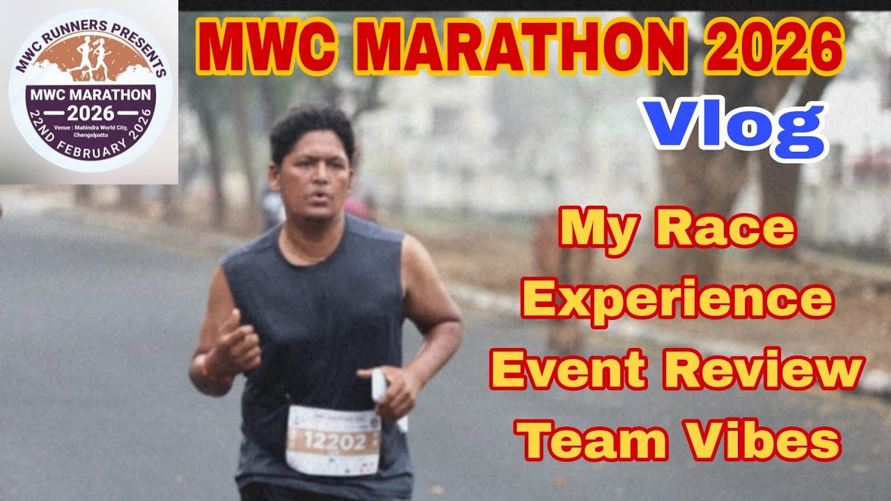 @MWCRunners  Marathon 2026🏃🥇Race Vlog-My goal⁉️🔥|Event Review+Team Vibes #mwcmarathon #10kraceb#run 