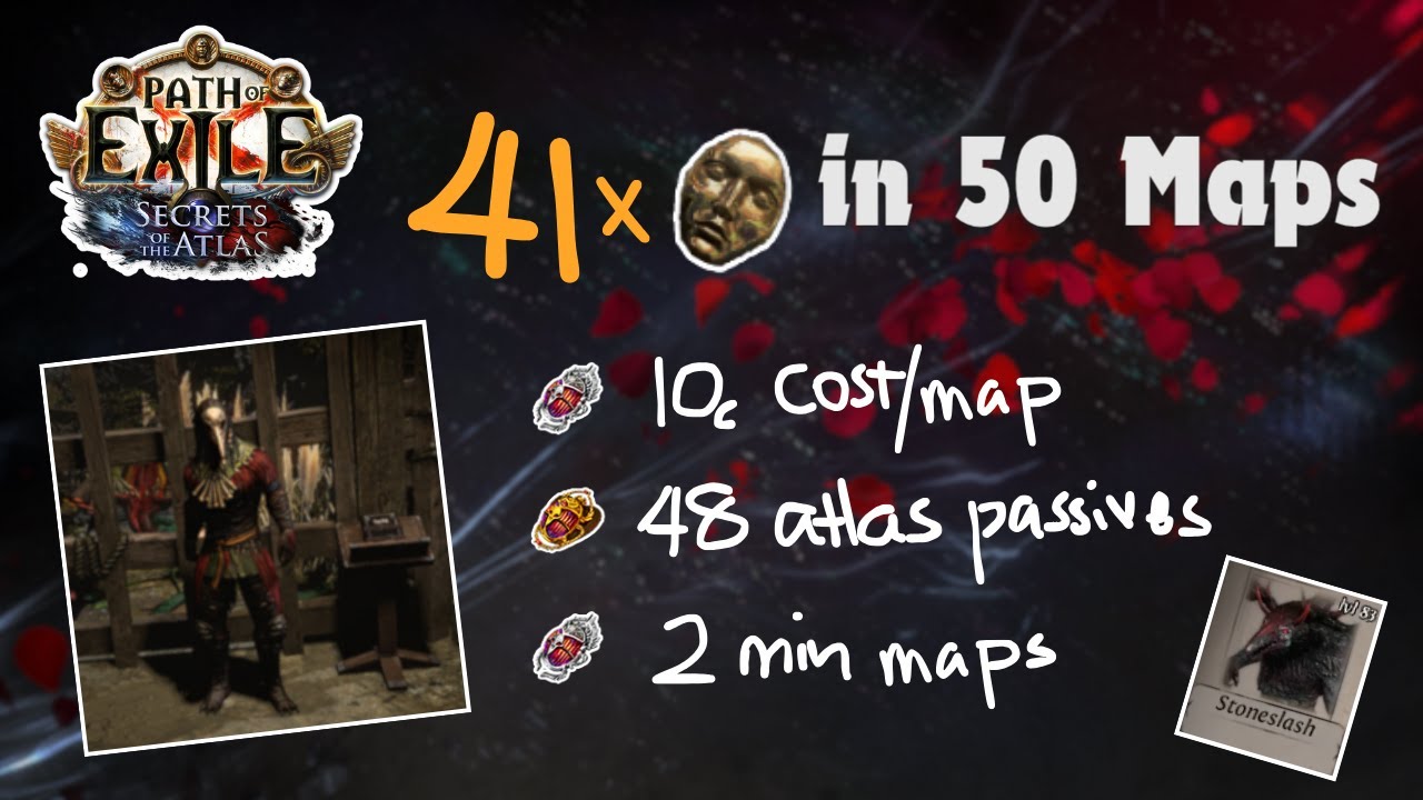 [POE 3.26] Тест карты Red Map Beast Farm 50 | Невероятная окупаемость инвестиций
