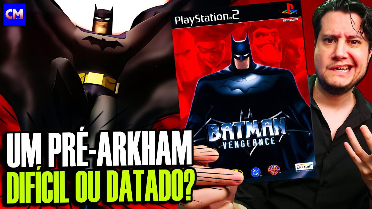 🤬O OUTRO LADO DOS GAMES DO BATMAN!  Batman Vengeance (PlayStation 2) | Review