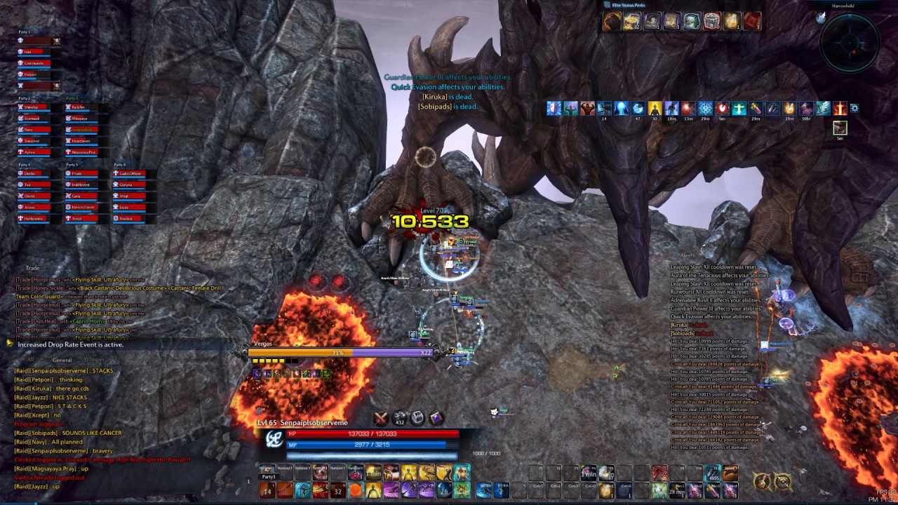TERA - Harrowhold P3 Valkyrie 407k/s