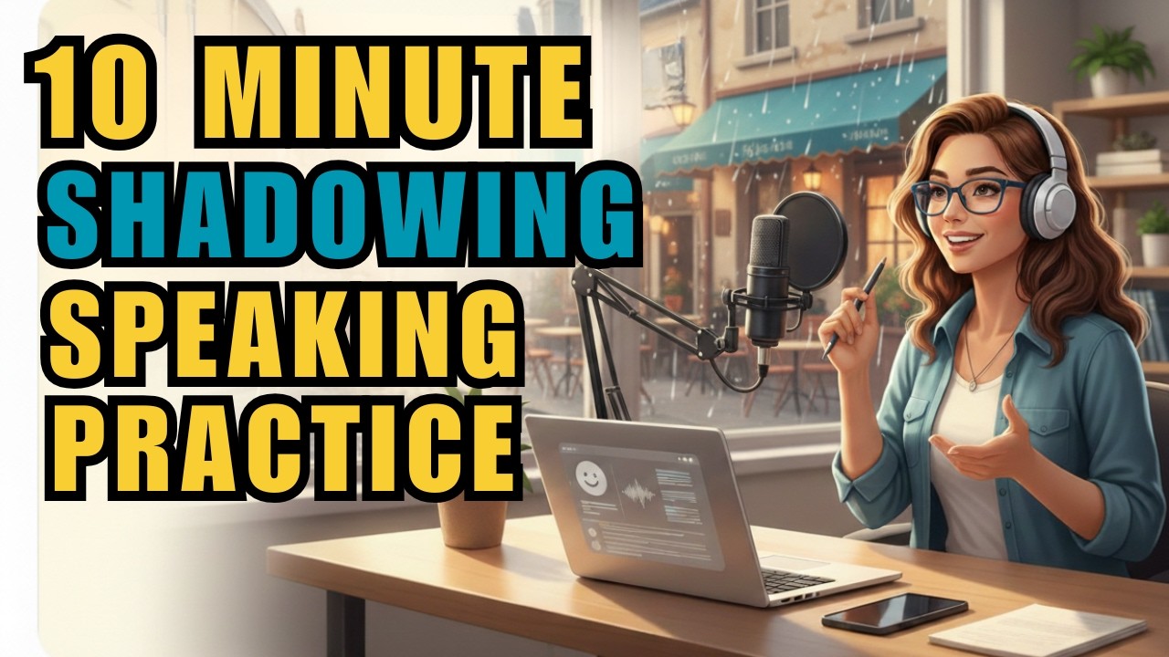 Repeat These Sentences Out Loud for 10 Minutes | English Shadowing Practice