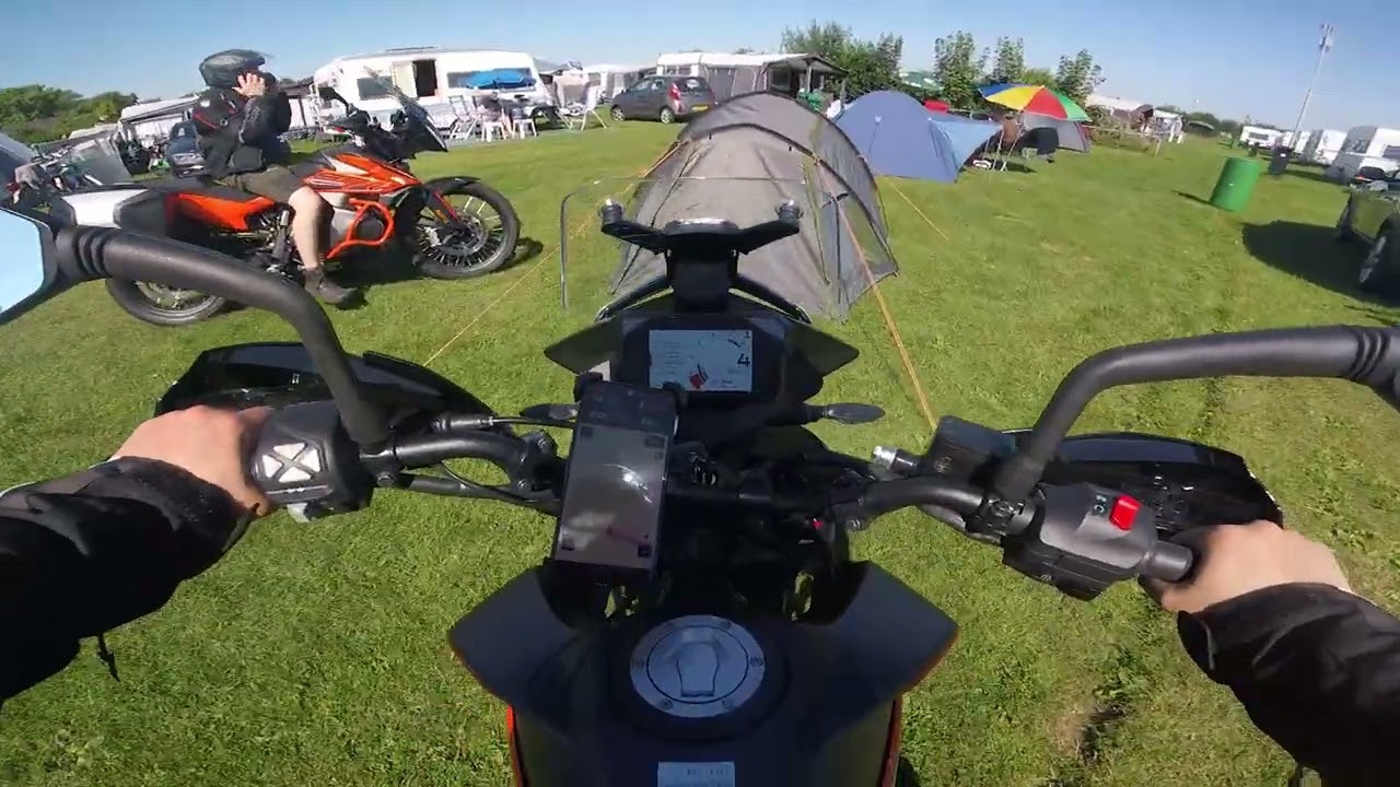 Erste Motorradtour durch Holland nach Bergen aan Zee