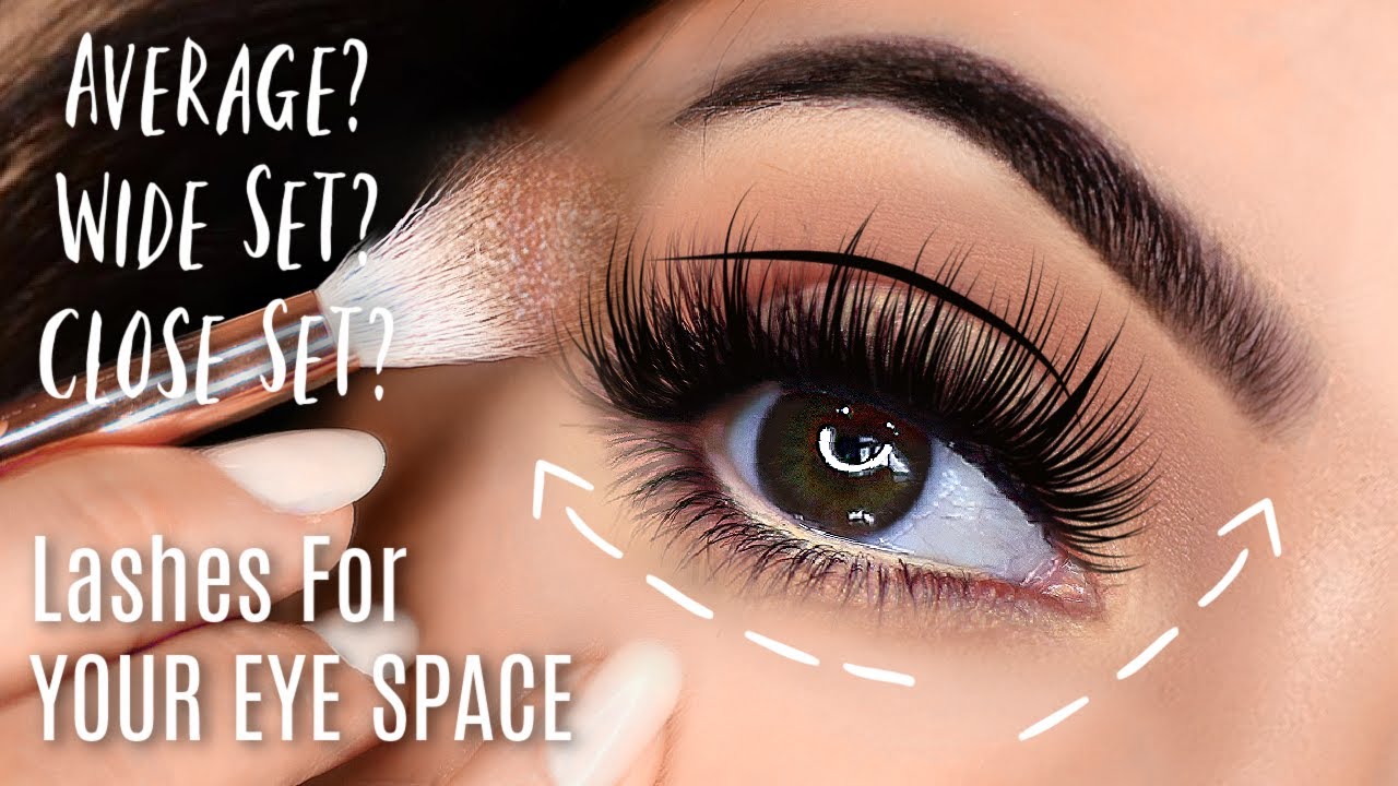 Eye Makeup For YOUR Eye Shape | Eyeshadow and Fake Eyelashes Placement Theory