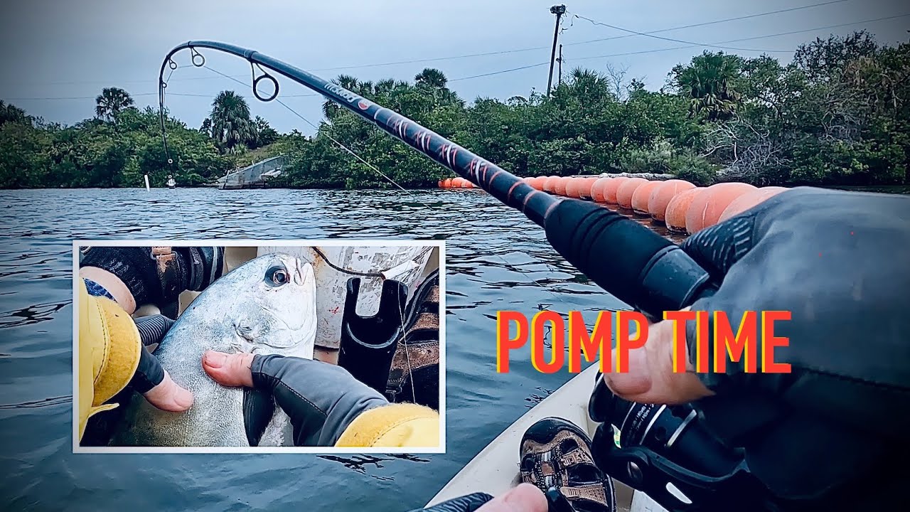 The COLD Weather Brings POMPANO to Anclote Gulf Park, Florida 🐟🎣