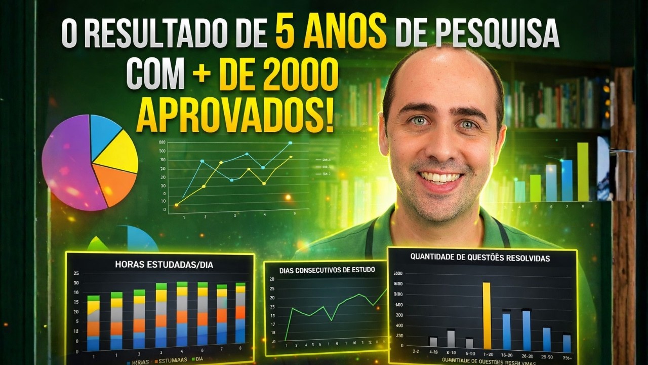 O essencial para passar que descobri em mais de 5 anos de pesquisas com aprovados!