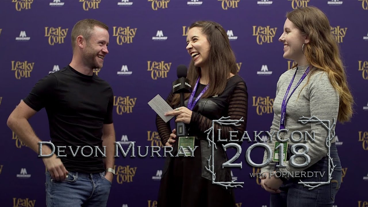 Devon Murray at LeakyCon 2018!